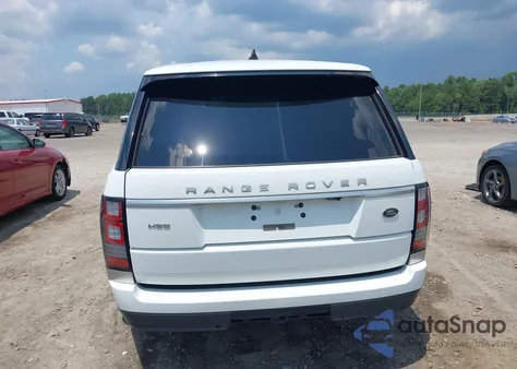 2017 Land Rover Range Rover 3.0L V6 Supercharged Hse z USA, uszkodzony, nr VIN SALGS2FV8HA356315